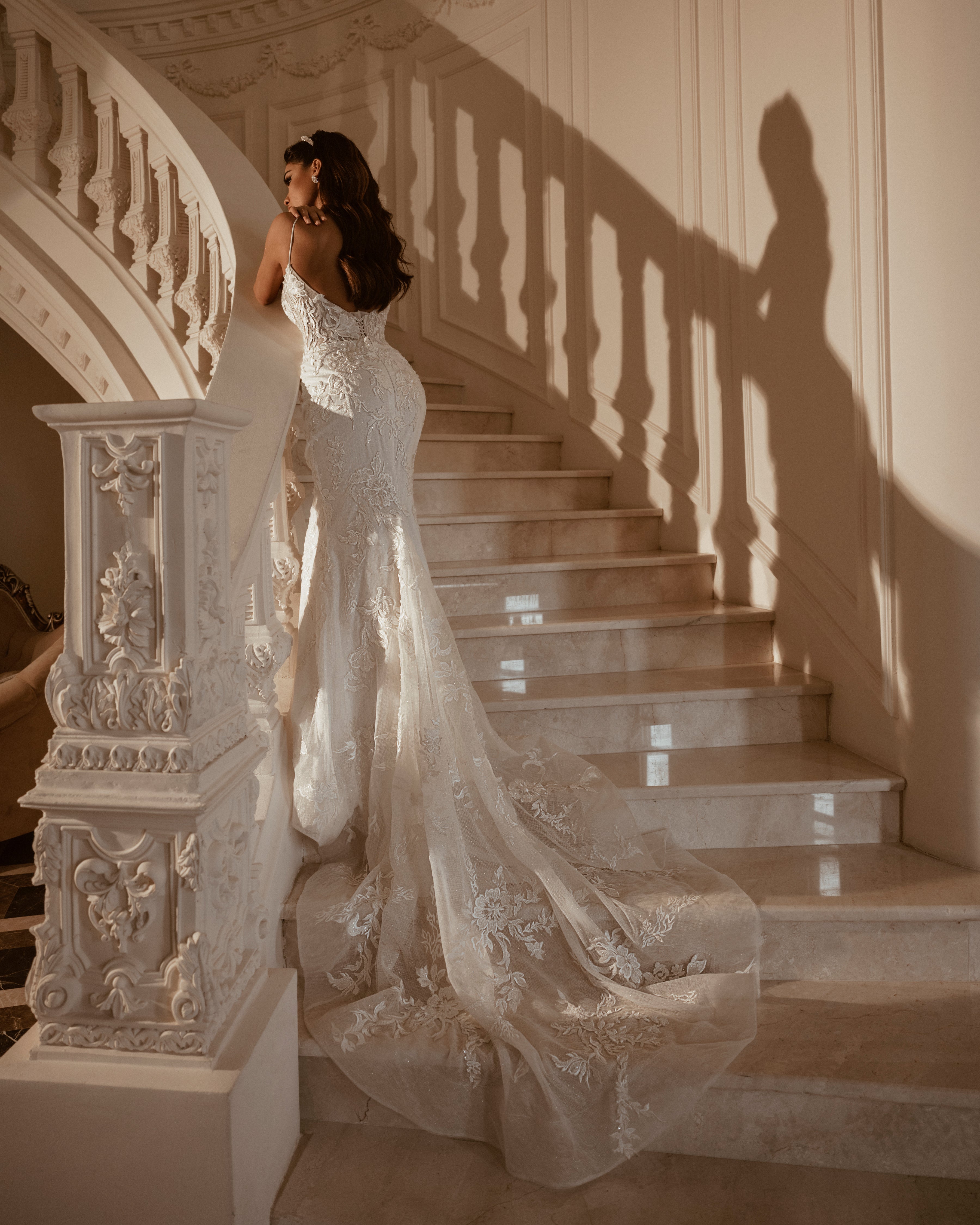 MERMAID LONG TAIL DRESS BLERTA DUJAKA MERMAID LONG TAIL DRESS BLERTA DUJAKA